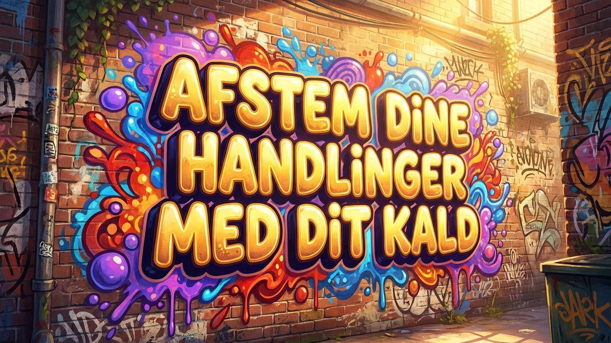 Afstem dine handlinger med dit kald
