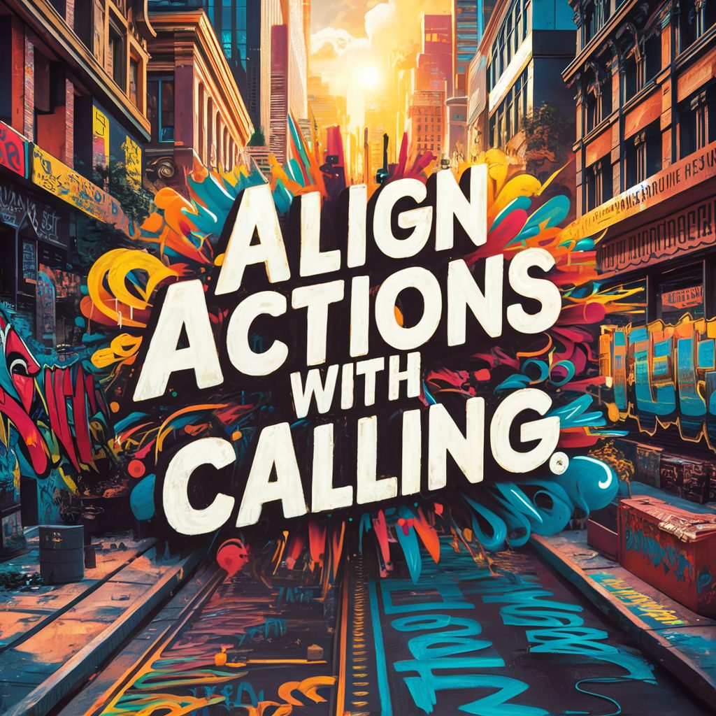 Align Actions with Calling
