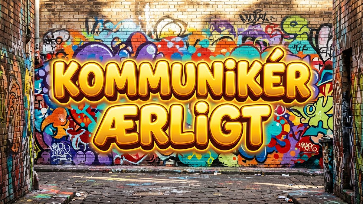 Kommunikér ærligt
