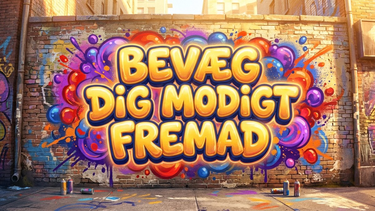 Bevæg dig modigt fremad